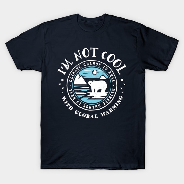 Climate Change - Save the Polar Bears T-Shirt by bangtees